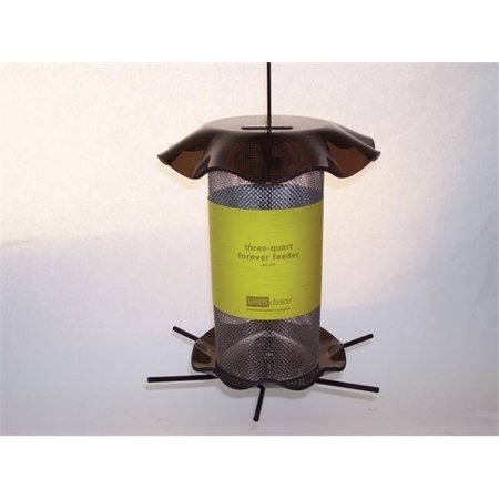 BIRDS CHOICE Birds Choice FF202A 3 Quart Forever Nyjer Feeder - Smokey FF202A